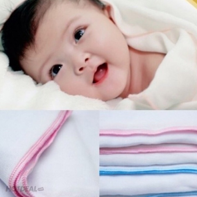 Khăn tắm vải mùng cho bé 75x80cm
