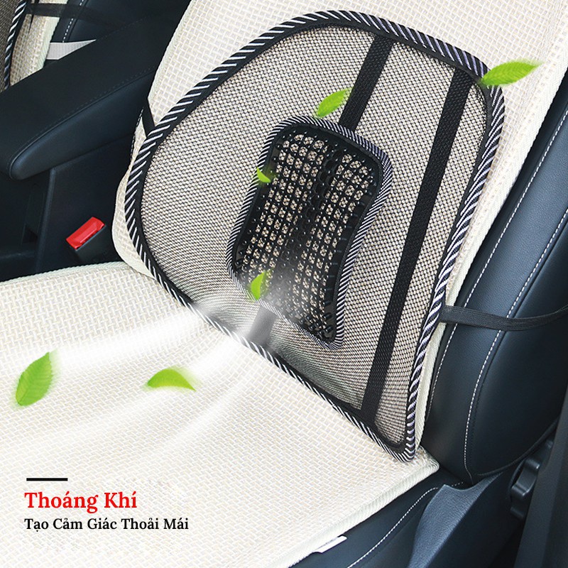 Tấm Tựa Lưng Ghế Văn Phòng, Xe Hơi Chống Mỏi Chống Nóng, Thẳng Lưng