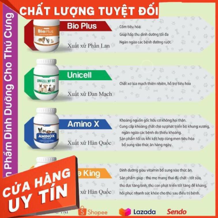 [Hàng Loại 1- Nhập Khẩu]  Cốm Tiêu Hóa Cho Chó Mèo–Ngăn Ngừa Các Bệnh Đường Ruột#Bio Plus 500g