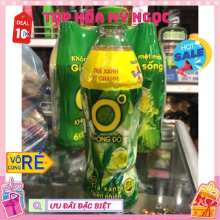 Trà xanh không độ chai 445ml