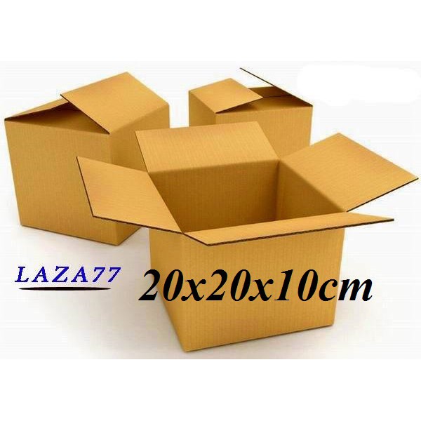 Thùng Carton 20x20x10 Combo 60 Hộp Carton ( FREESHIP &gt;1000h HCM)