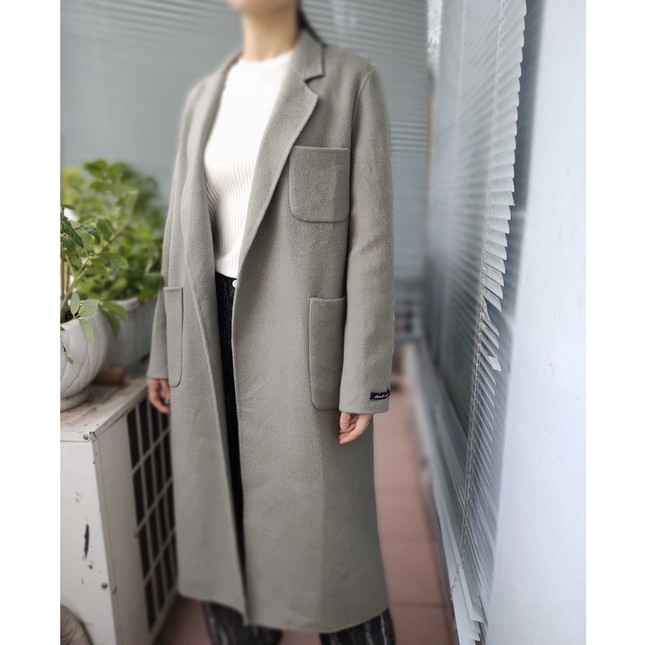 Áo khoác Măng tô Dạ Hàn second-hand, áo mangto, Trench coat - Đồ Si Bon MT32 | BigBuy360 - bigbuy360.vn