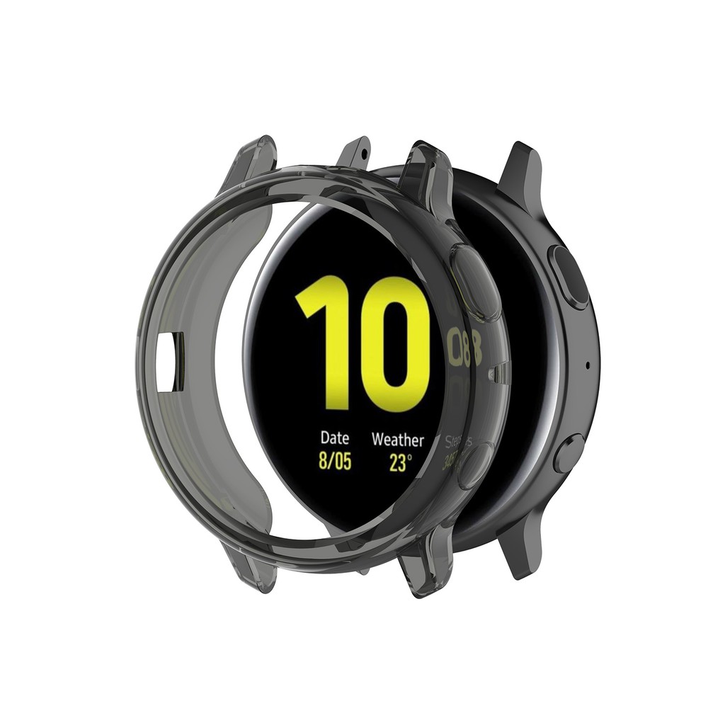 Ốp TPU trong suốt thời trang 40mm 44mm bảo vệ đồng hồ Samsung Galaxy Watch Active 2