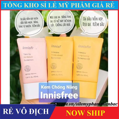 Kem chống nắng nâng tone trắng da Innisfree