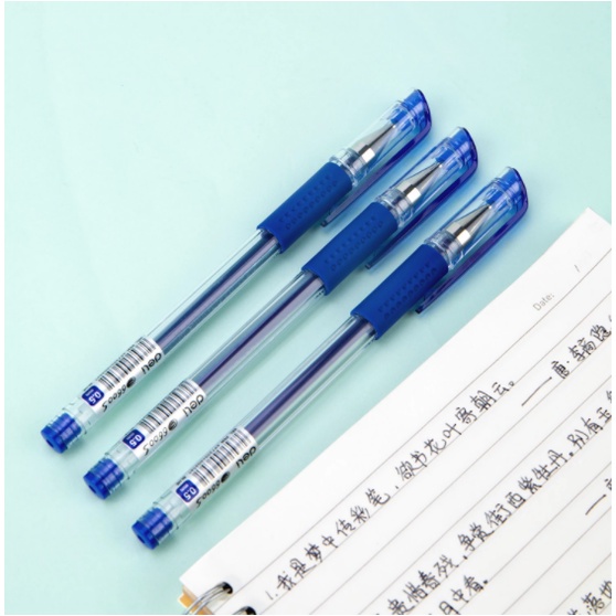 Bút bi mực đen/đỏ/xanh dương ngòi 0.5mm sử dụng tiện lợi