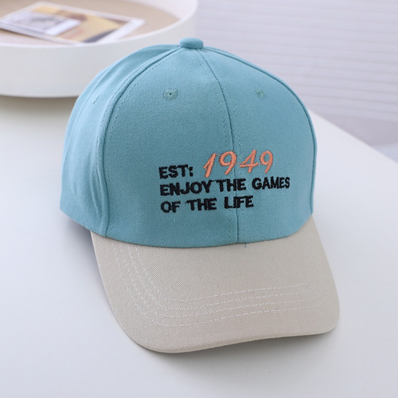 Mũ Lưỡi Trai Thêu Chữ Đơn Giản Thời Trang Cho Bé