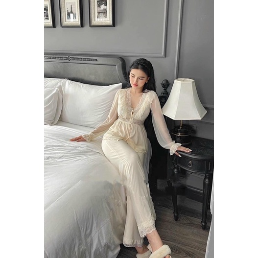❤️PIJAMA VOAN MỀM MỊN TIỂU THƯ CỦA HÃNG LYLY❤️QUẢNG CHÂU CAO CẤP