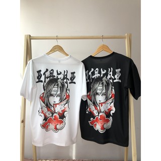 Áo thun sasuke tay lỡ form rộng, áo thun nam nữ unisex thời trang hàn quốc, độc đẹp vải dày mịn thoáng mát