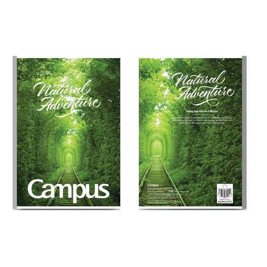 Vở KN Có Chấm Campus Adventure 120 Trang (Lốc 10 quyển)