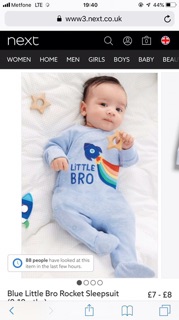 Sleepsuit Next mẫu mới 2020 (nhiều mẫu)