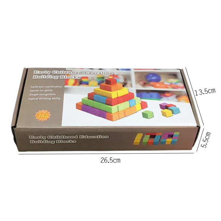 FREESHIPBộ Cube 100 Chi Tiết Kích Thước 2,5cm x 2,5cm