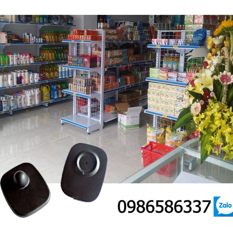 Bộ 1000 chip từ chống trộm hay tem từ an ninh dành cho shop quần áo, siêu thị, cửa hàng tự chọn