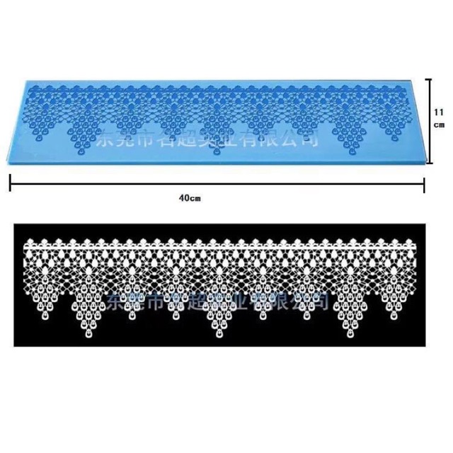 Silicon làm ren đường, trang trí mặt bánh trung thu