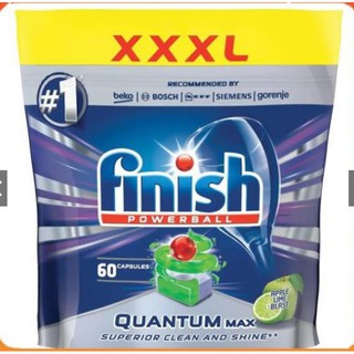 [GIẢM GIÁ SỐC] Viên rửa bát Finish Quantum 60 viên (Nk Đức)