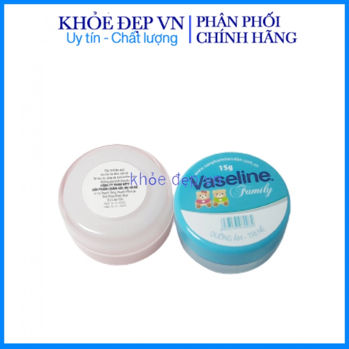 Kem nẻ dưỡng da Vaseline gấu – Lọ 15g