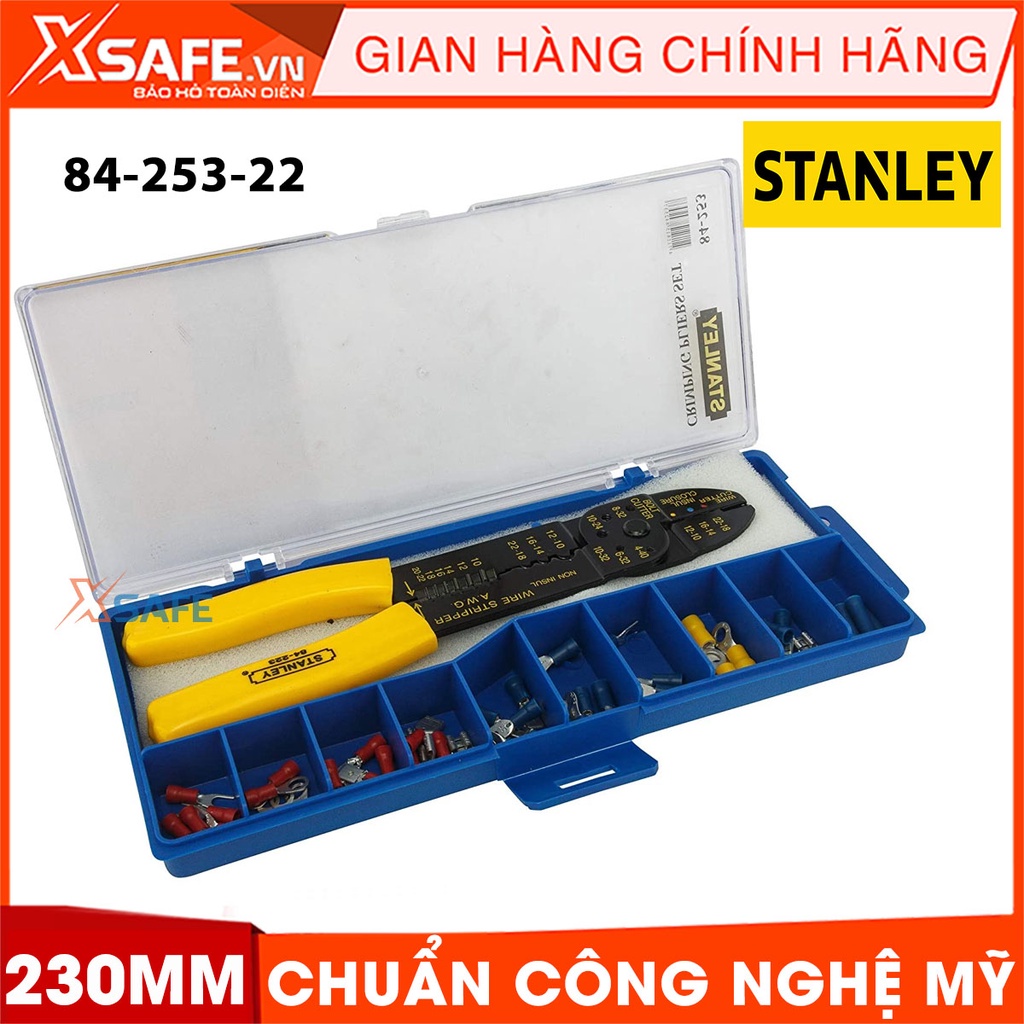 Kềm bấm cos 9 INCH hộp đầu cos STANLEY 84-253-22 230mm Kìm bấm cos Stanley thép cao cấp, chống gỉ, chống ăn mòn