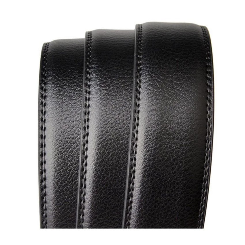 Thắt lưng nam khóa tự động chỉ may 2 bên cực chắc chắn - Hàng chính hãng