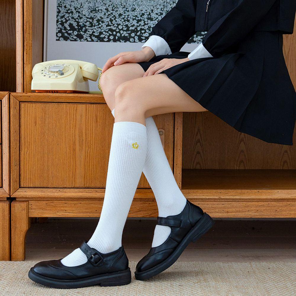 Vớ Dài Tới Đầu Gối Đồng Phục Đường Phố Hợp Thời Trang Cho Nữ