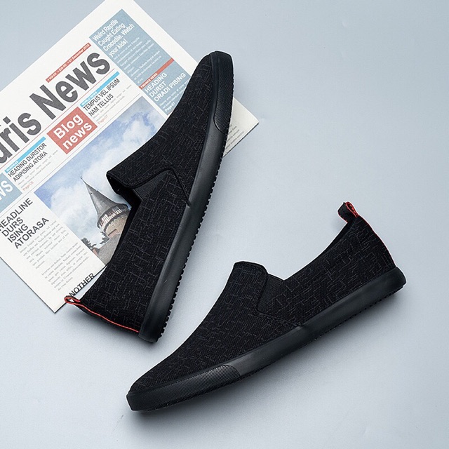 Giày lười nam Slip on Leyo 1206