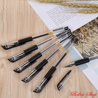 Bút Bi Mực Nước 0.5MM Màu Đen Văn Phòng Mực Đều Nét Chữ Đẹp