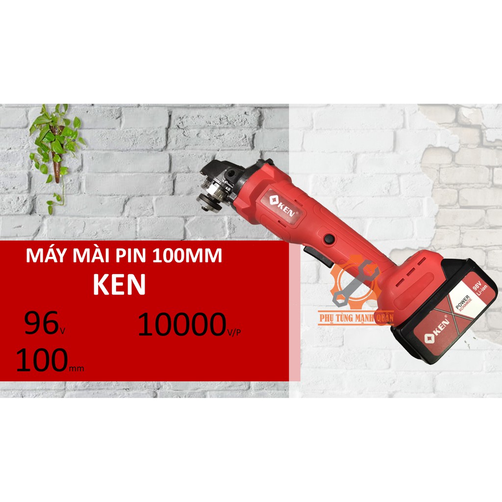 Máy mài pin Ken đĩa 1 tấc pin 10 cell