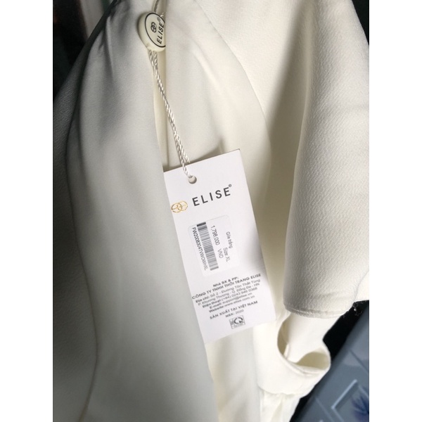 Elise Ghi lê trắng / vest / blazer Elise nguyên tag