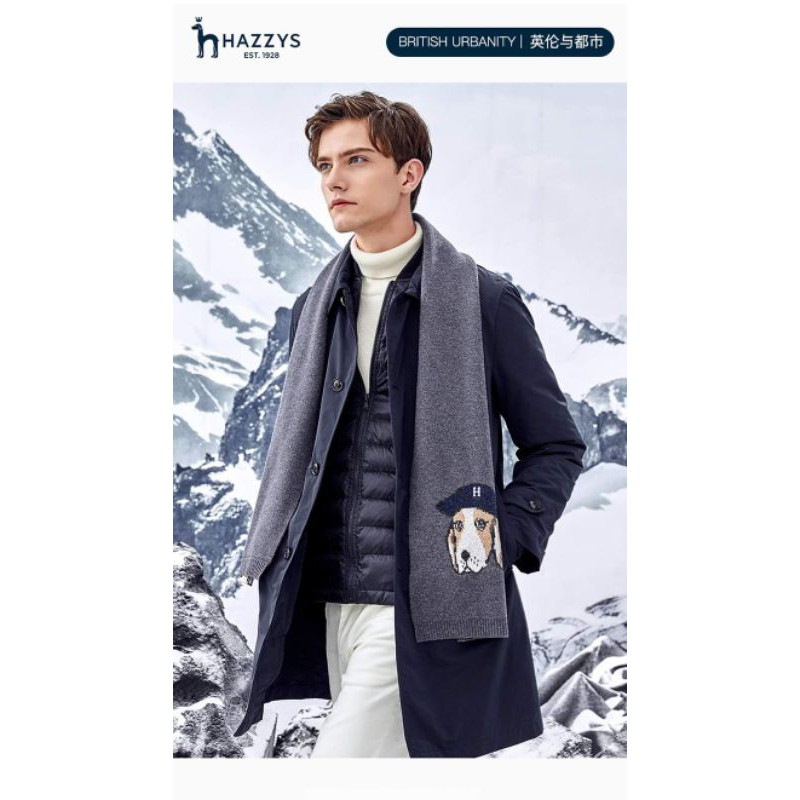 Áo khoác lông Vũ hàng hiệu đích thực Hazzys