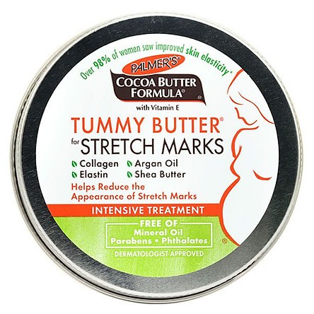 Kem ngừa rạn da vùng bụng Palmer Tummy Butter for Stretch Marks 125g