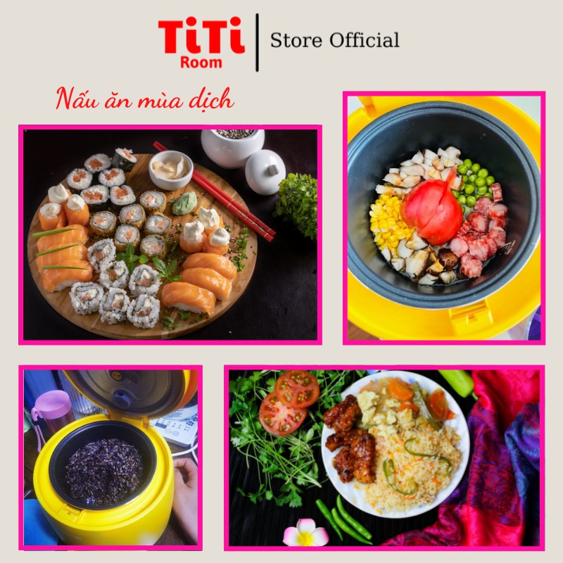 Nồi cơm điện mini đa năng Joyoung phong cách Hàn Quốc tiện lợi giá rẻ 1.5 lít phù hợp cho 2 người TiTi Room