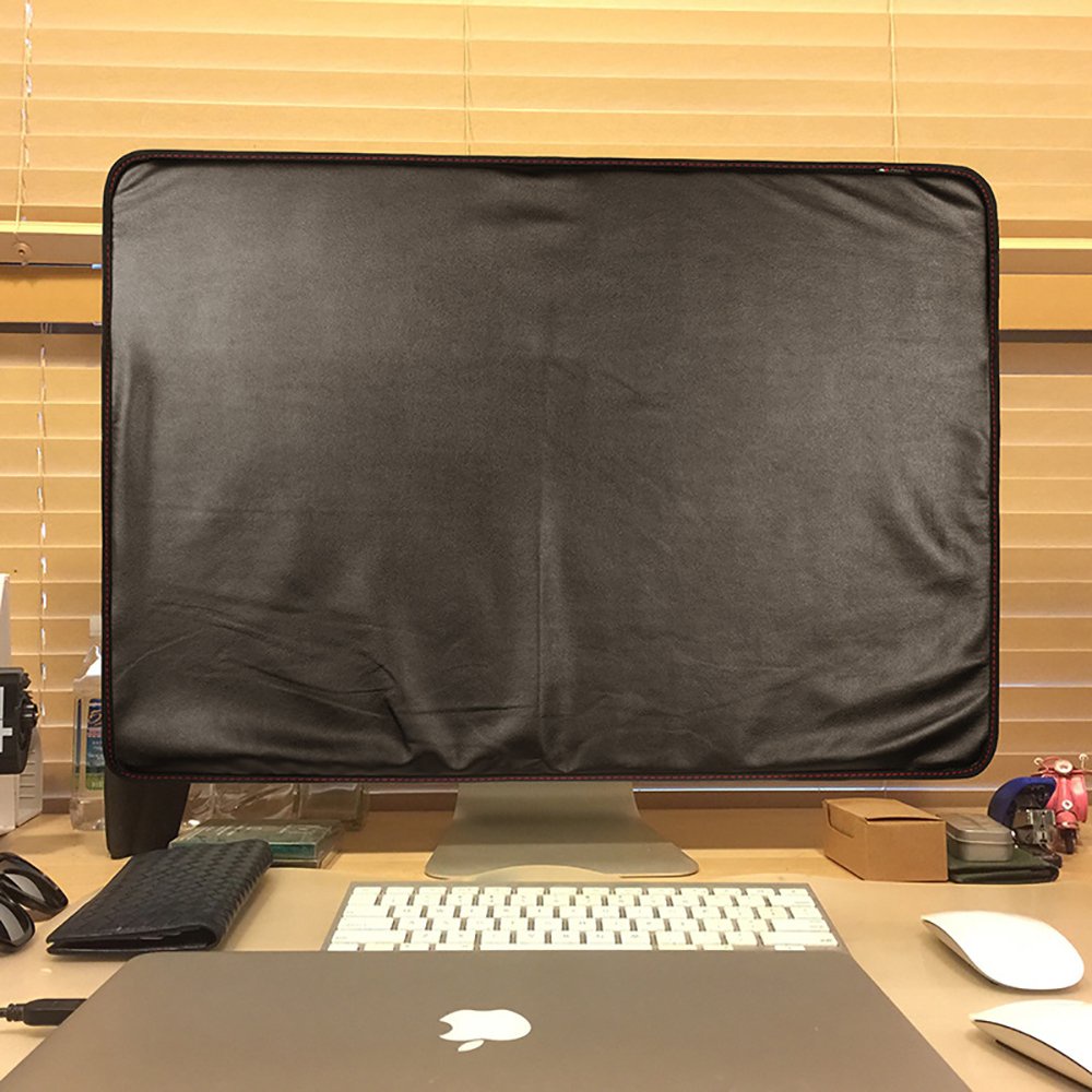 21 inch 27 inch Black Polyester Computer Monitor Dust Cover Protector with Inner Soft Lining for Apple iMac LCD Screen LA001 | BigBuy360 - bigbuy360.vn