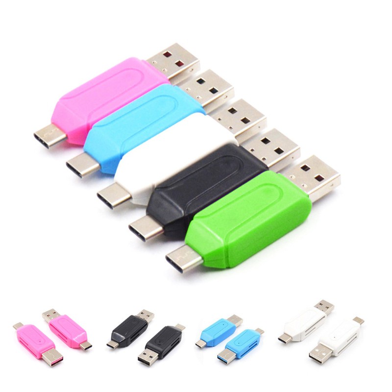 Đầu Đọc Thẻ Nhớ Utake Type-C Usb 2.0 Tốc Độ Cao