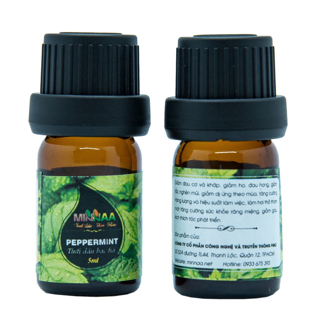 Tinh dầu thiên nhiên MINNAA hương vỏ Bưởi 5ml