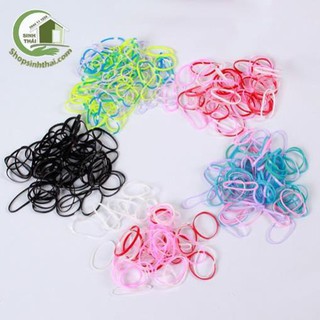 Bịch sợi dây thun cột tóc màu đen