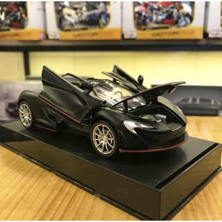 Mô hình trưng bày siêu xe McLaren P1 hãng Double Horses tỉ lệ 1:32 màu đen