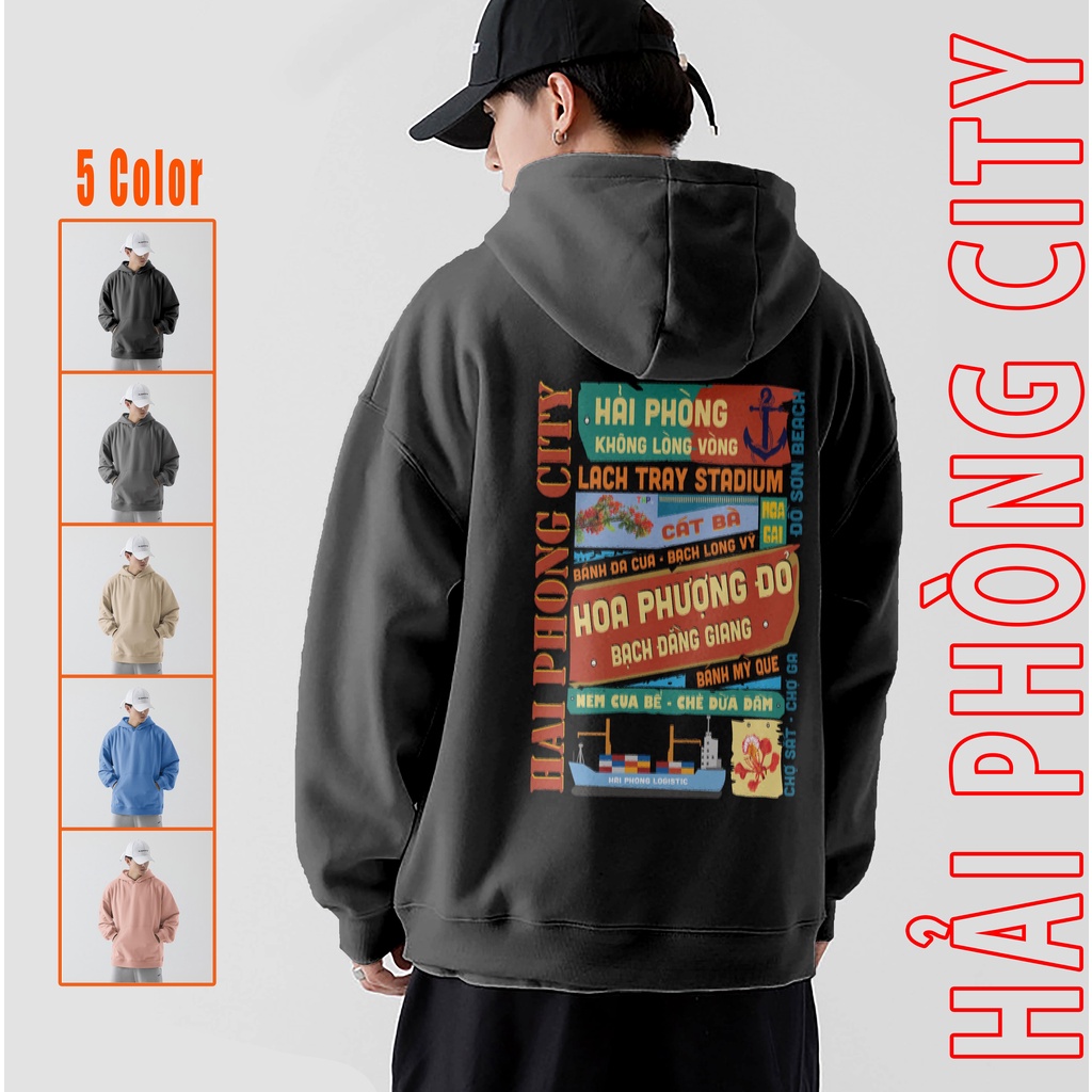 Áo hoodie nam nữ - áo hoodie nỉ thu đông phong cách ulzzang nhiều màu chất nỉ bông dày đẹp HD18