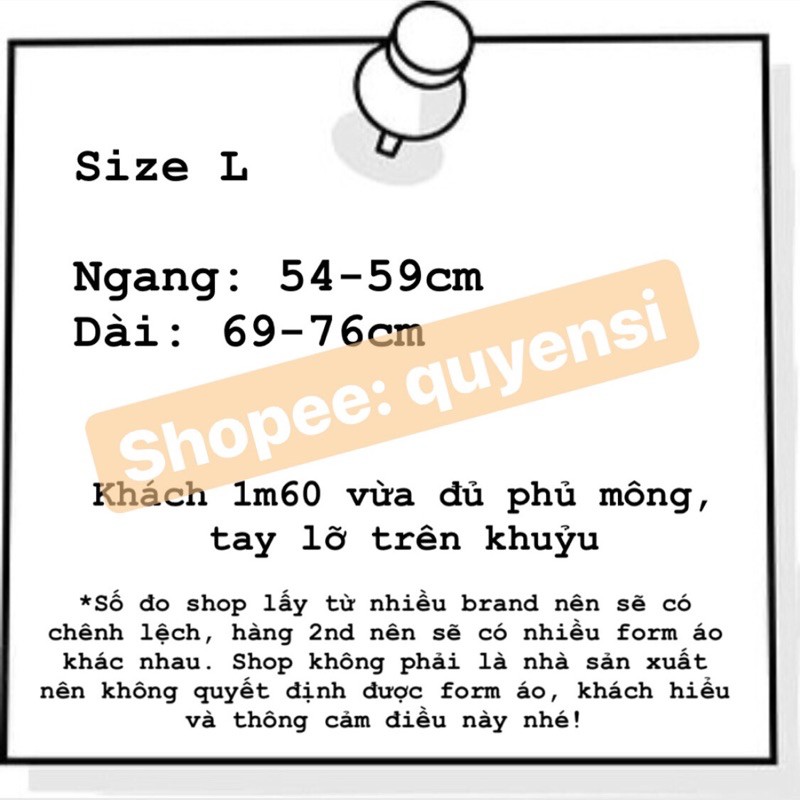 [MẪU SIZE L-2] Áo thun Mỹ loại 1 chọn mẫu qua ảnh, Áo phông Mỹ unisex 2hand hàng tuyển nam nữ giá rẻ (quyensi) | BigBuy360 - bigbuy360.vn