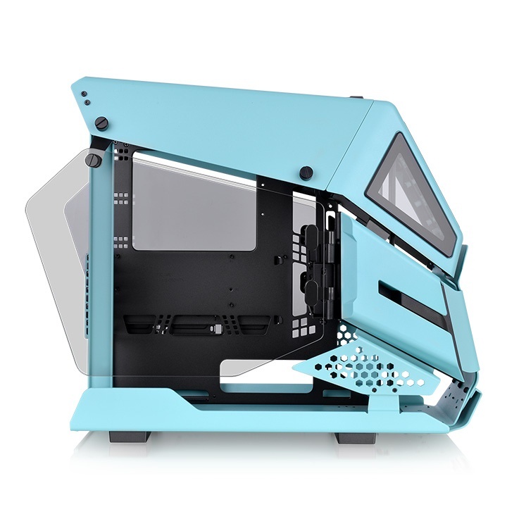 Vỏ case Thermaltake AHT200 TG Turquoise - Hàng chính hãng