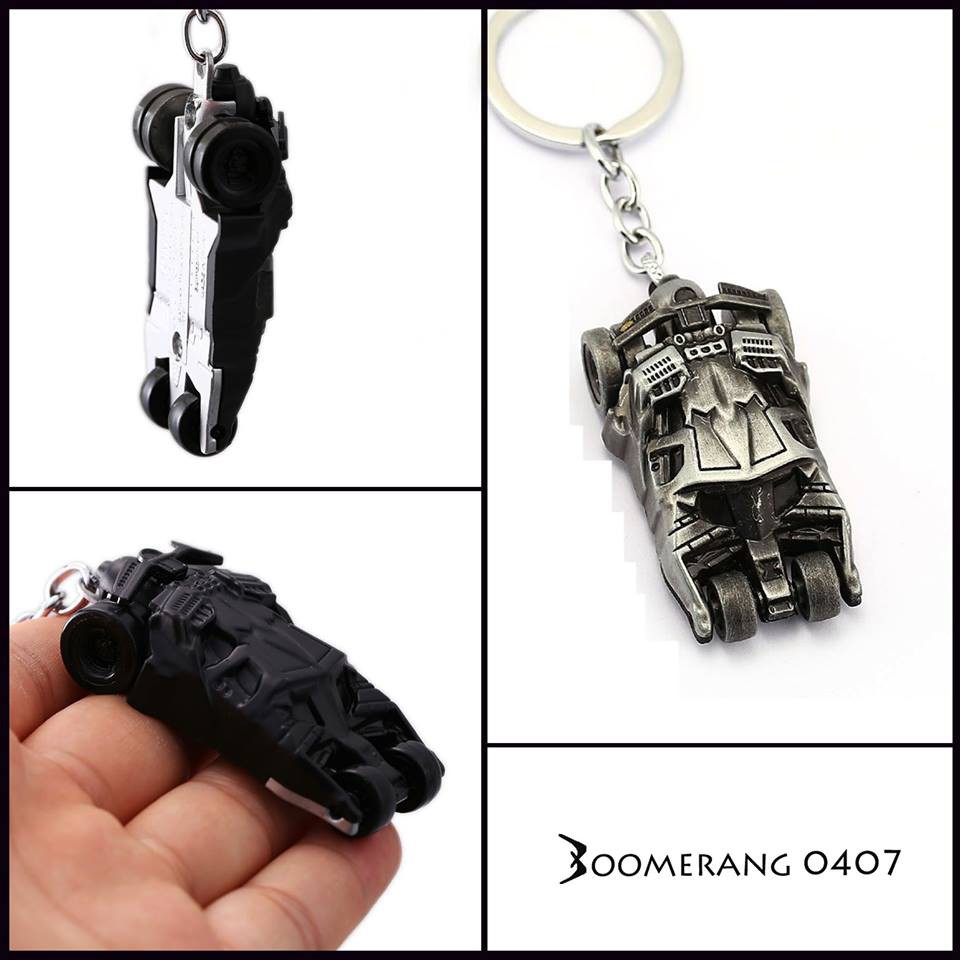 Móc chìa khóa Batmobile Mô phỏng Siêu anh hùng, Quà tặng độc đáo
