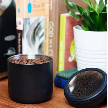 Hộp cất trữ cà phê Fellow Atmos Vacuum Canister | Bảo quản cà phê x2 lần bình thường | Màu Đen 0.7l