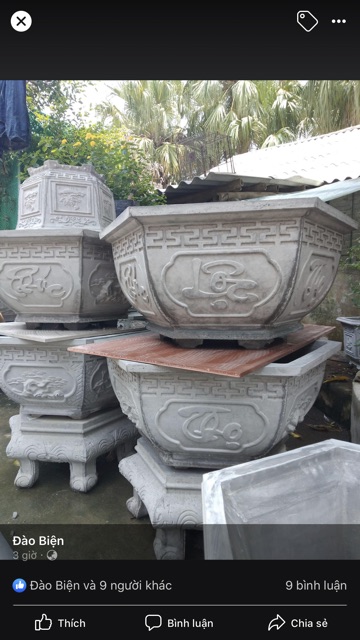 Khuôn chậu lục giác 65