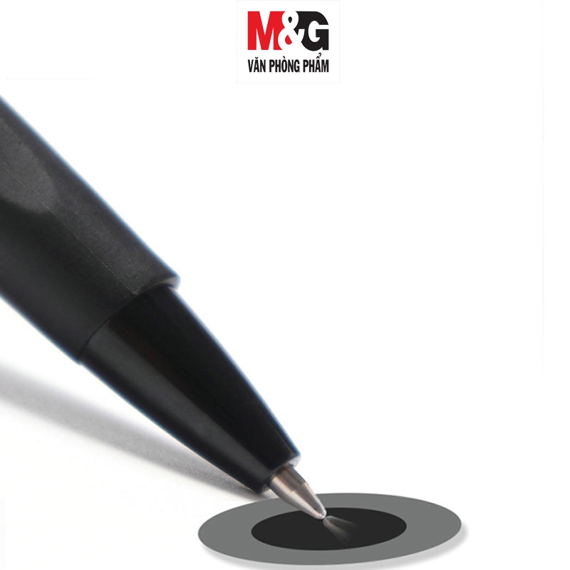 Bút bi bấm semi gel M&G ABPW3078 ngòi 0.5mm