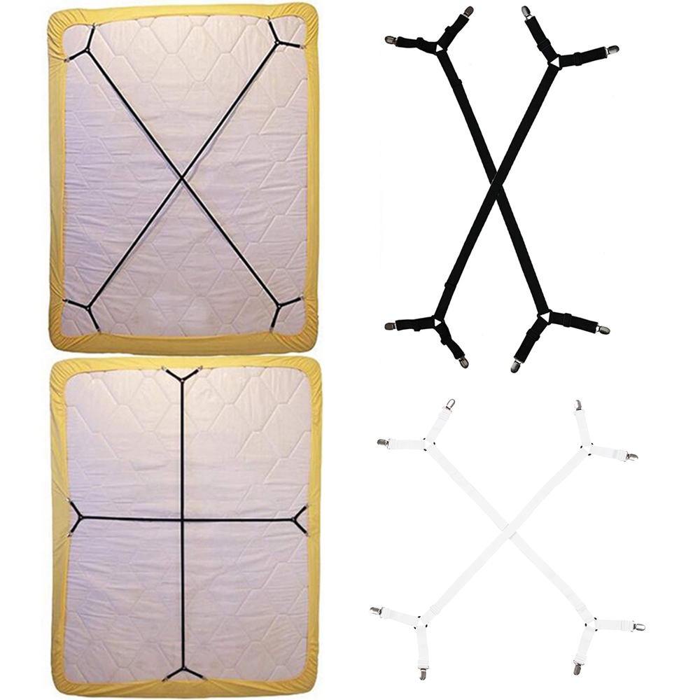 CONOPERY Set 2 Dây Kẹp Giữ Ga Giường Tiện Lợi