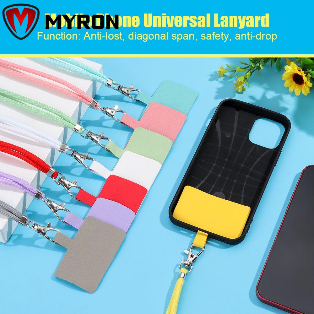 [Mã LIFE0803ALL giảm 10% đơn 0K] Dây Đeo Điện Thoại Bằng Nylon Chống Thất Lạc Nhiều Màu Tùy Chỉnh Tiện Dụng