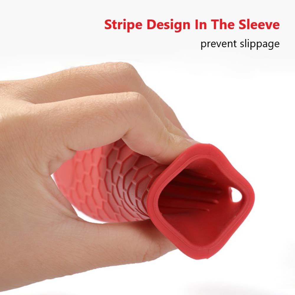 YIYU Kẹp Nhấc Nồi Bằng Silicone Chống Dính