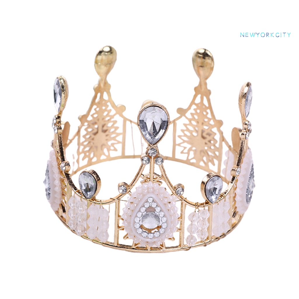 Phụ Kiện Cắm Trang Trí Bánh Kem Hình Vương Miện Thời Trang