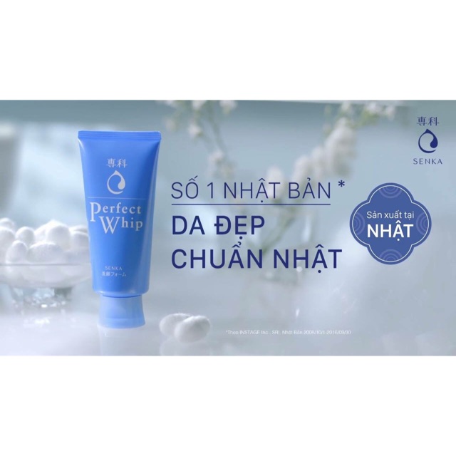 Sữa Rửa Mặt Senka Perfect Whip