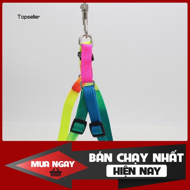 ☄️☄️(ĐỔ BUÔN)DÂY DẮT CHÓ MÈO ĐI DẠO CHẤT LIỆU DÙ TẾT CỰC BỀN!! 0