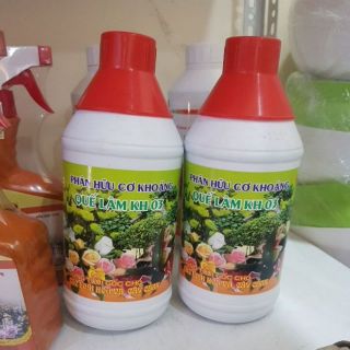 {Sieu VIP} sản phẩm Dung dịch phân hữu cơ khoáng Quế Lâm chai 1 lít bảo đảm chất lượng tiêu chuẩn cho cây trồng