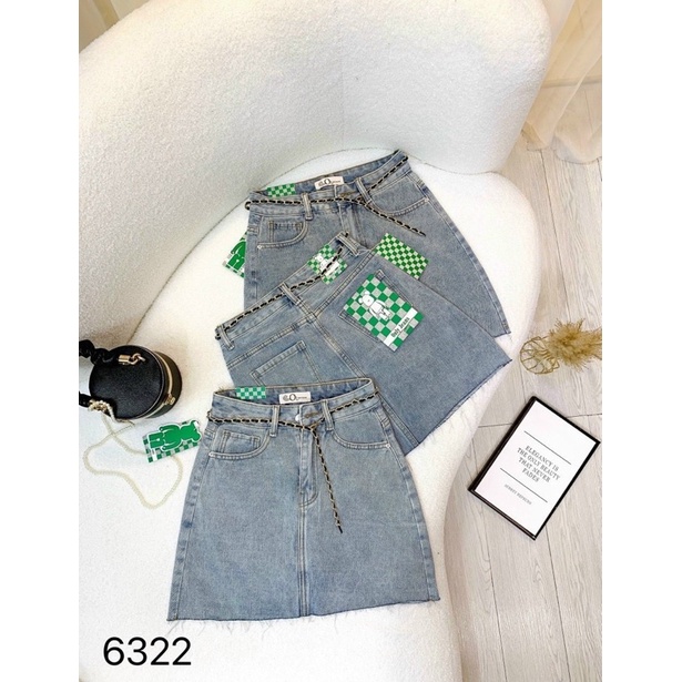 Chân váy bò dáng chữ A, Chân váy jeans hàng quảng châu