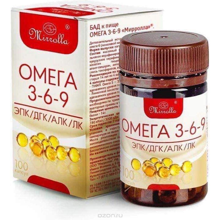 OMEGA 3-6-9 - Xách tay Nga